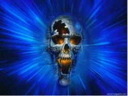 Blue Skull